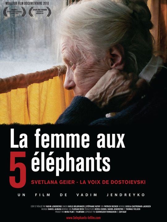 The Woman with 5 Elephants : Afiş