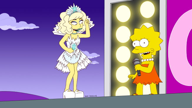 The Simpsons : Fotoğraf Lady Gaga