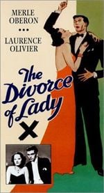 Divorce of Lady X, The : Afiş