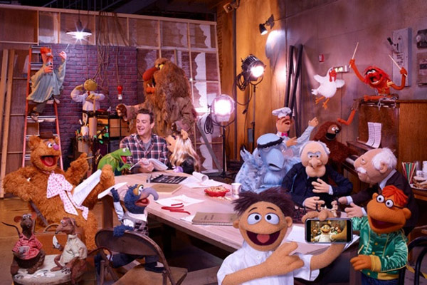 The Muppets : Fotoğraf James Bobin, Jason Segel