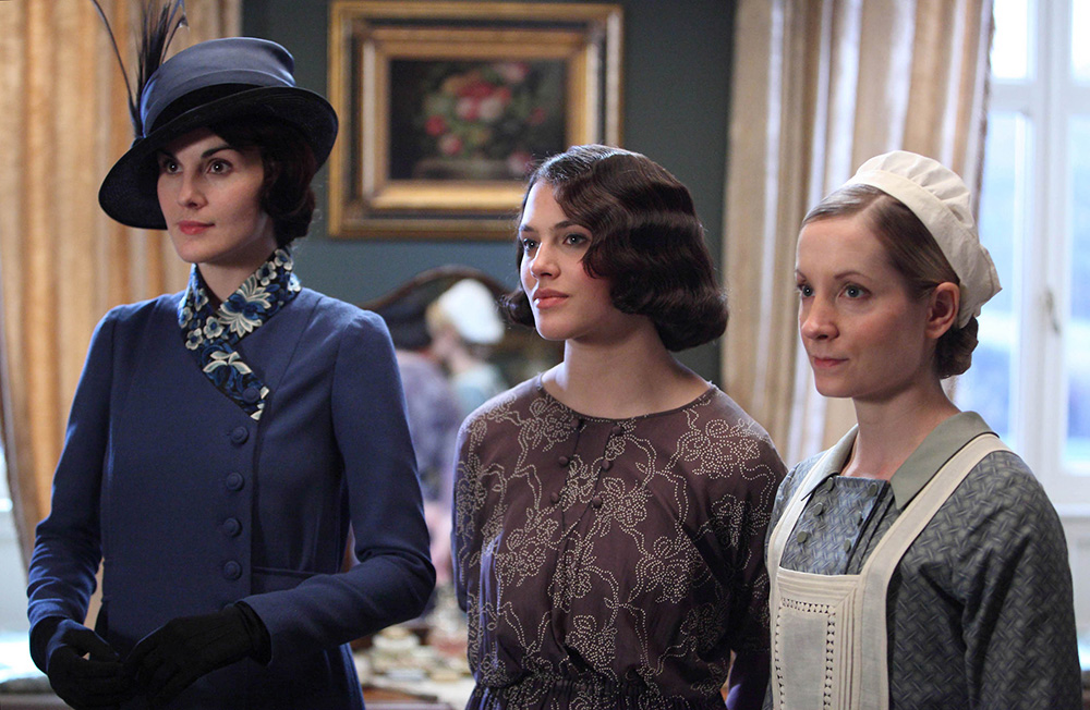 Downton Abbey : Fotoğraf Jessica Brown Findlay, Michelle Dockery, Joanne Froggatt