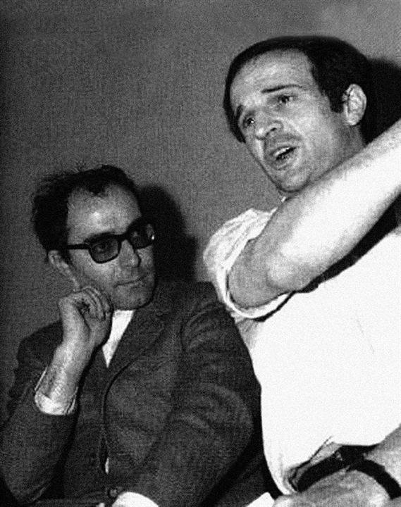 Fotoğraf Jean-Luc Godard, François Truffaut