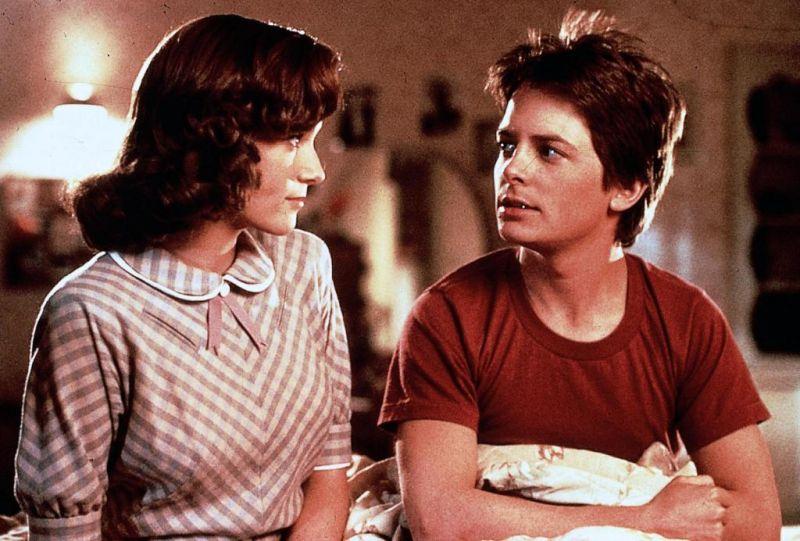 Geleceğe Dönüş : Fotoğraf Michael J. Fox, Lea Thompson