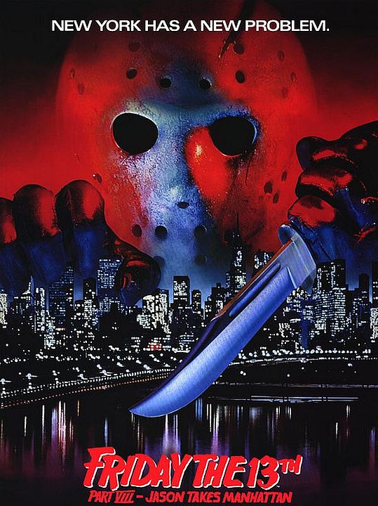Friday the 13th Part VIII: Jason Takes Manhattan : Afiş