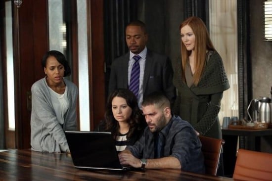 Scandal : Fotoğraf Katie Lowes, Kerry Washington, Guillermo Díaz, Darby Stanchfield, Columbus Short