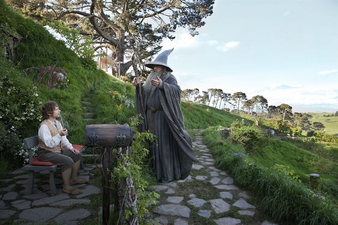 Hobbit: Beklenmedik Yolculuk : Fotoğraf Ian McKellen, Martin Freeman