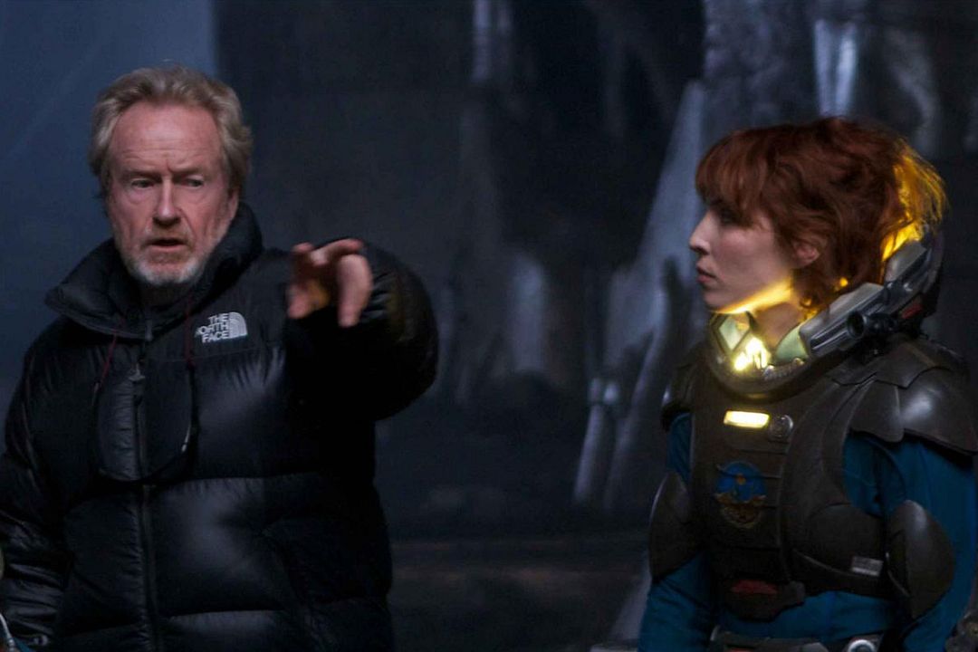 Prometheus : Fotoğraf Ridley Scott, Noomi Rapace