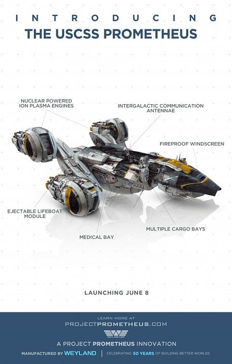Prometheus : Afiş