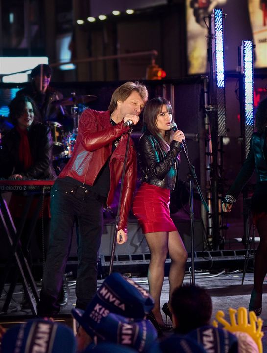 Yılbaşı Gecesi : Fotoğraf Lea Michele, Jon Bon Jovi