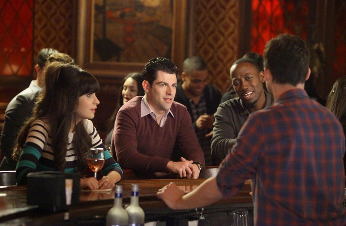 New Girl : Fotoğraf Jake Johnson, Zooey Deschanel, Lamorne Morris, Max Greenfield