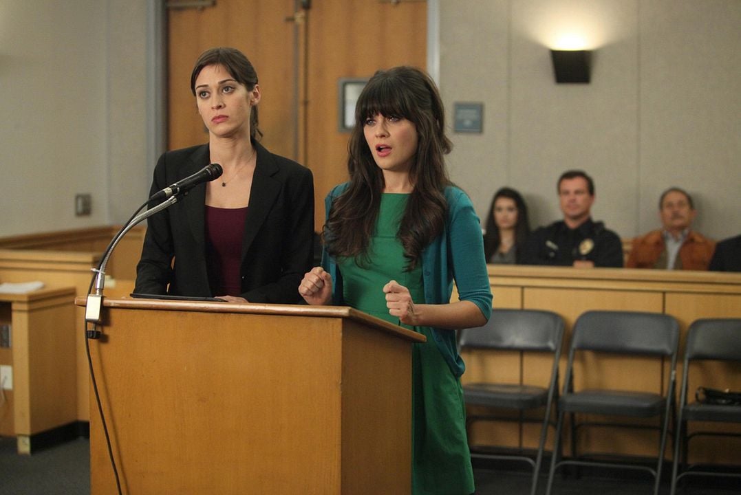 New Girl : Fotoğraf Zooey Deschanel, Lizzy Caplan