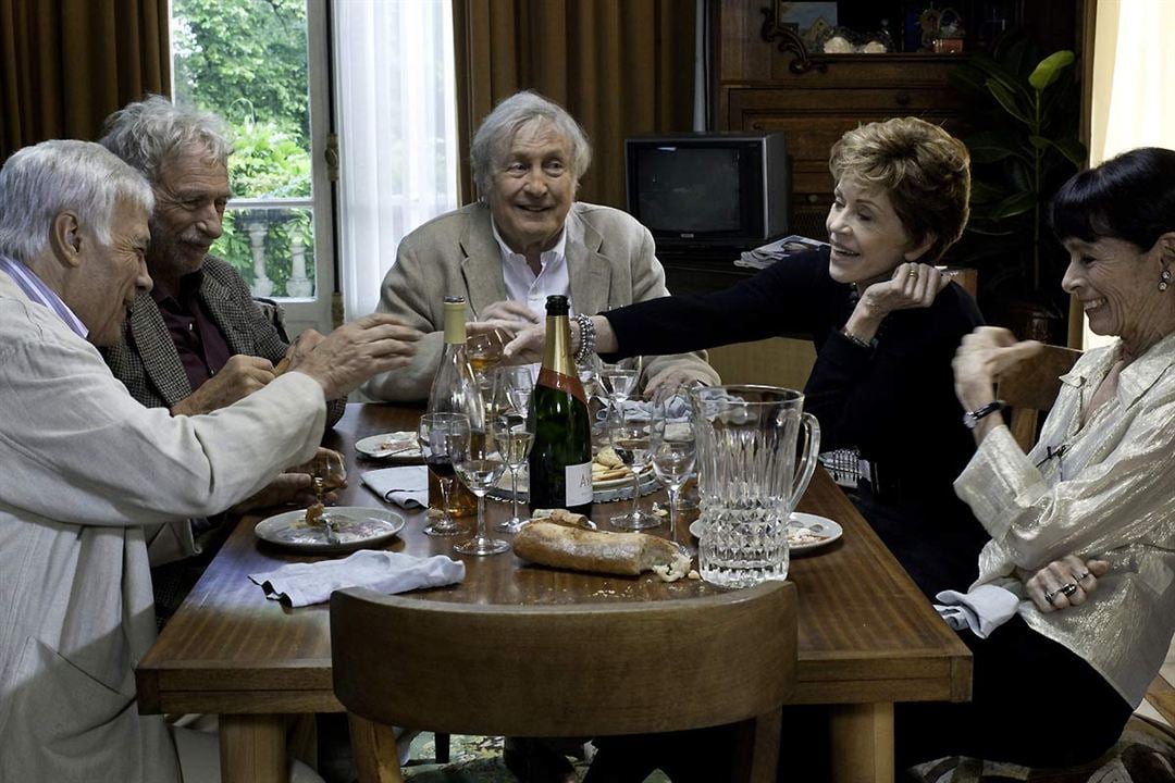 Fotoğraf Pierre Richard, Jane Fonda, Claude Rich, Geraldine Chaplin