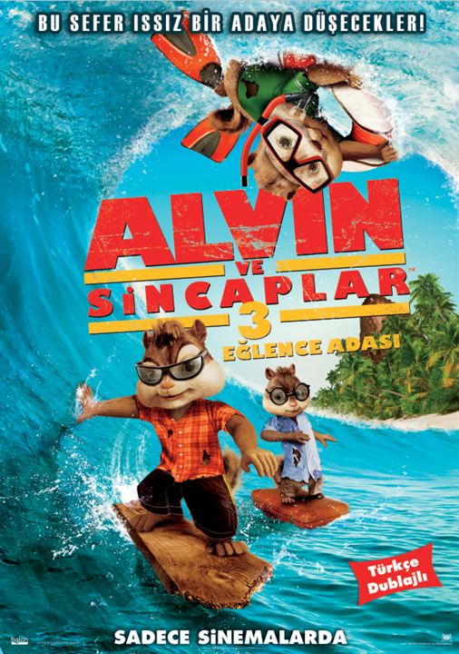 Alvin ve Sincaplar: Eğlence Adası : Afiş