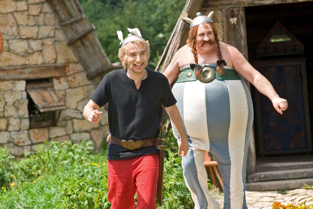 Asteriks ve Oburiks Gizli Görevde : Fotoğraf Gérard Depardieu, Edouard Baer