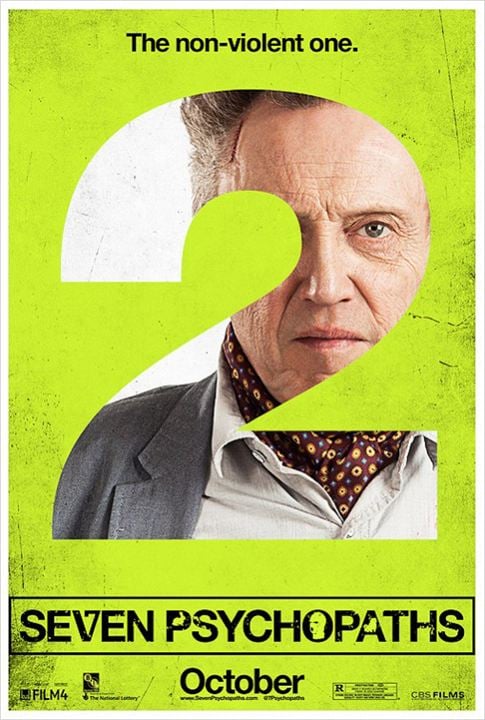 Yedi Psikopat : Afiş Christopher Walken