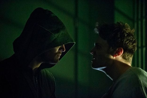 Arrow : Fotoğraf Seth Gabel, Stephen Amell