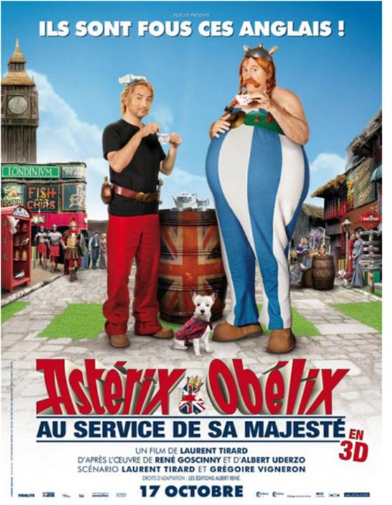 Asteriks ve Oburiks Gizli Görevde : Afiş