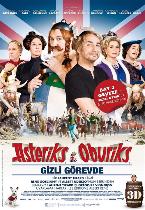 Asteriks ve Oburiks Gizli Görevde : Afiş