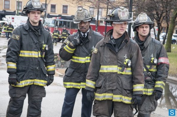 Chicago Fire : Fotoğraf Shane McRae, Taylor Kinney, Eamonn Walker, Jesse Spencer