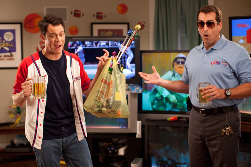 Fotoğraf Johnny Knoxville, Rob Riggle