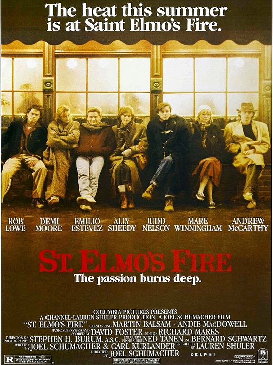 St. Elmo's Fire : Afiş