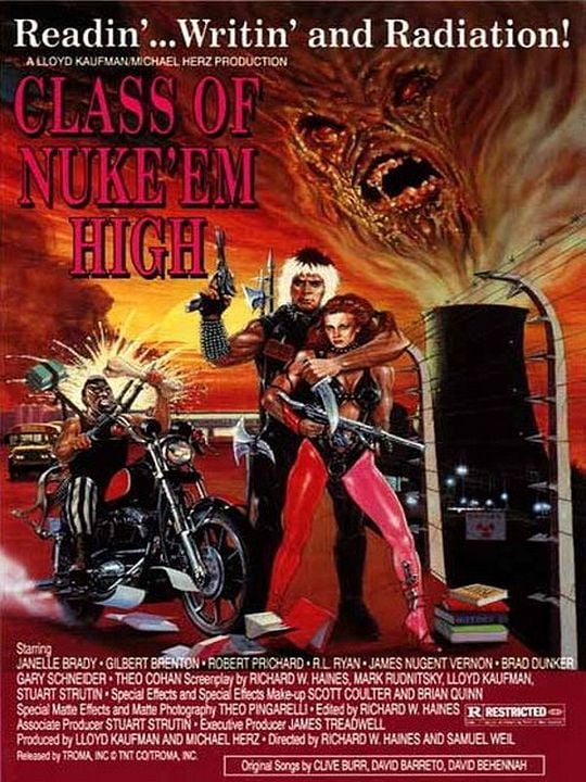 Class of nuke 'em high : Afiş