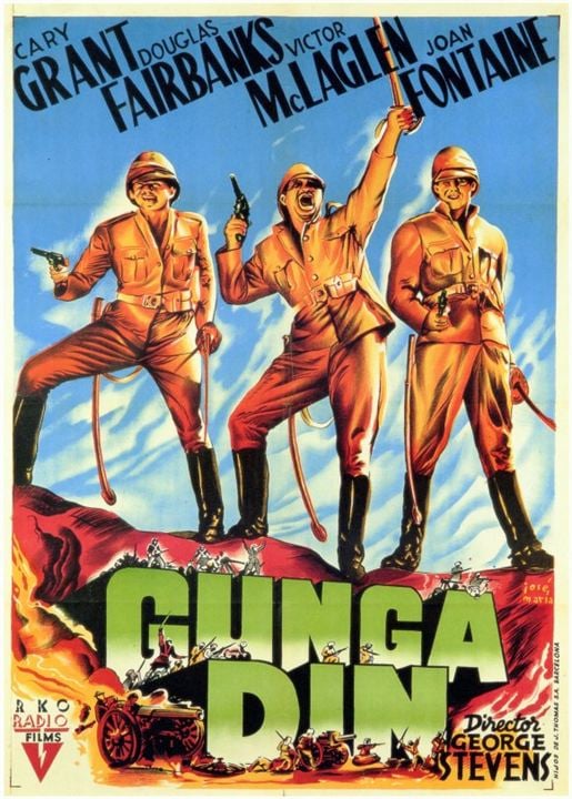 Gunga Din : Afiş