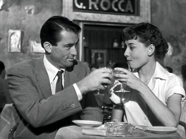 Roma Tatili : Fotoğraf Gregory Peck, Audrey Hepburn