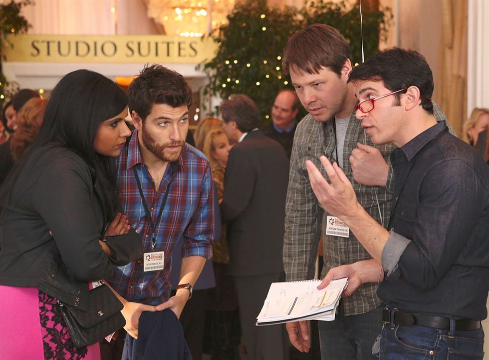 Fotoğraf Chris Messina, Mindy Kaling, Ike Barinholtz, Adam Pally