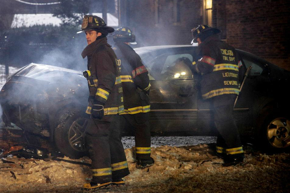 Fotoğraf Jesse Spencer, Taylor Kinney