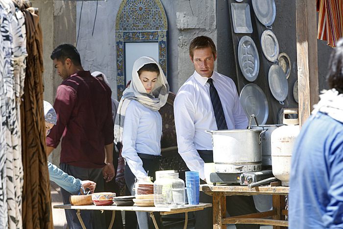 Fotoğraf Josh Holloway, Meghan Ory