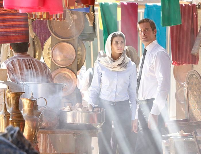 Fotoğraf Josh Holloway, Meghan Ory