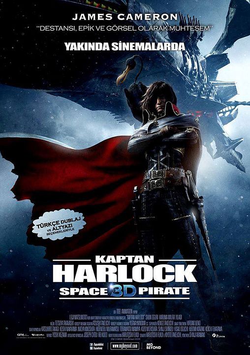 Kaptan Harlock : Afiş