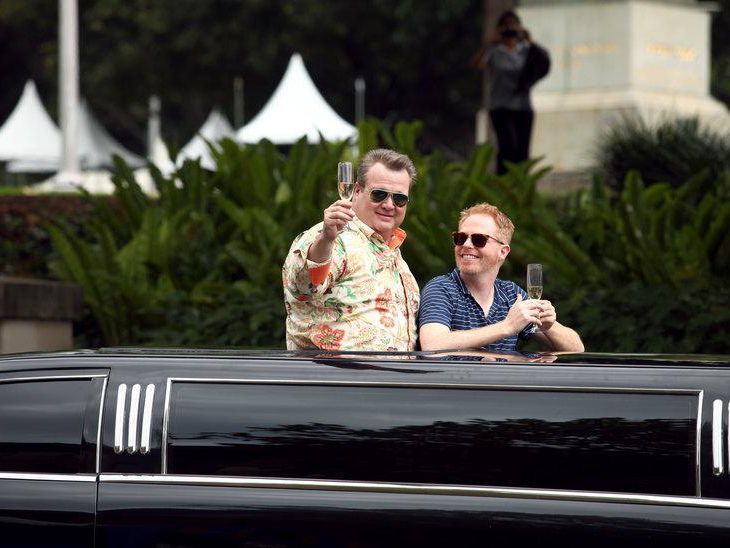 Fotoğraf Eric Stonestreet, Jesse Tyler Ferguson