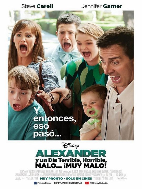 Alexander ve Felaket, Korkunç, Berbat, Çok Kötü Bir Gün : Afiş