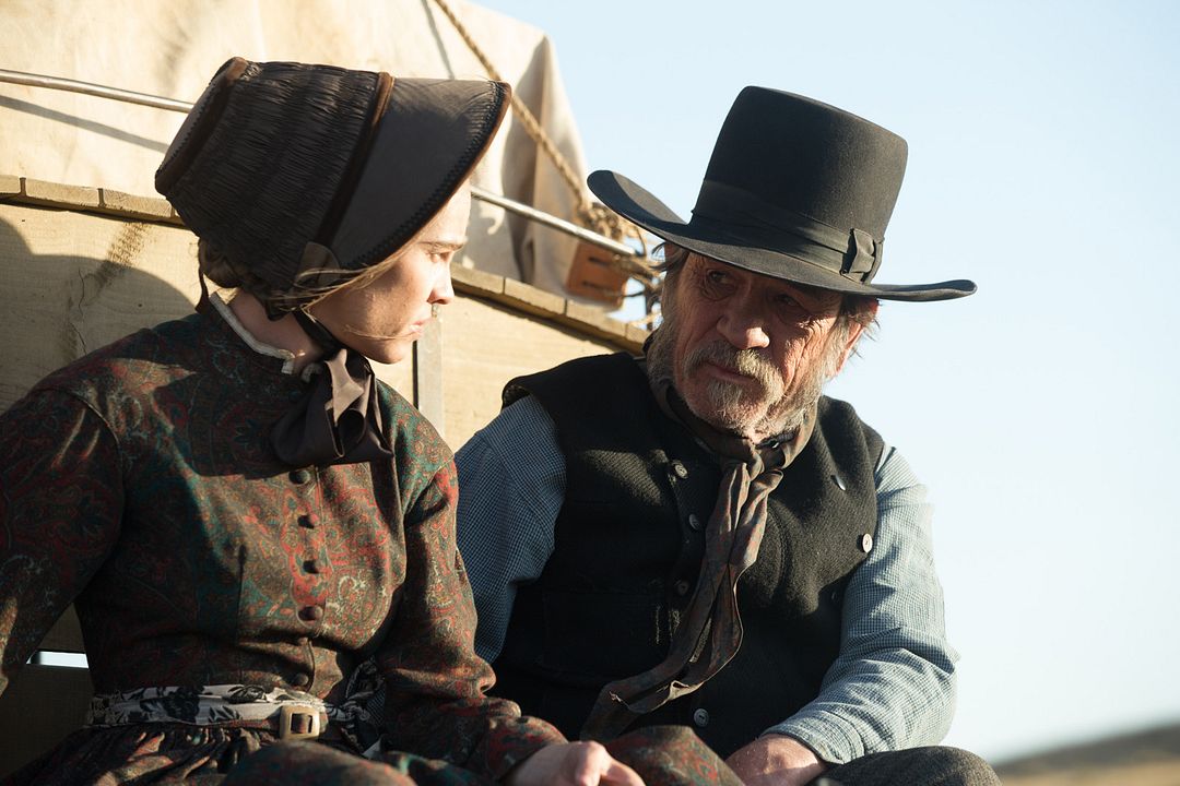 The Homesman : Fotoğraf Hilary Swank, Tommy Lee Jones