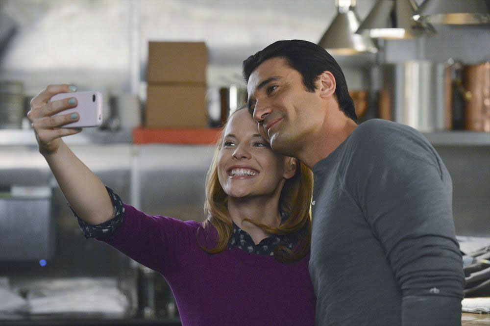 Fotoğraf Gilles Marini, Katie Leclerc