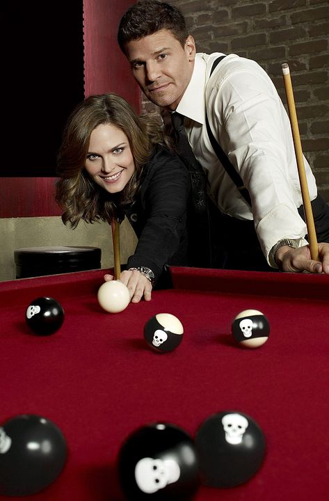 Fotoğraf David Boreanaz, Emily Deschanel