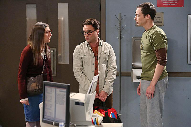 The Big Bang Theory : Fotoğraf Mayim Bialik, Johnny Galecki, Jim Parsons