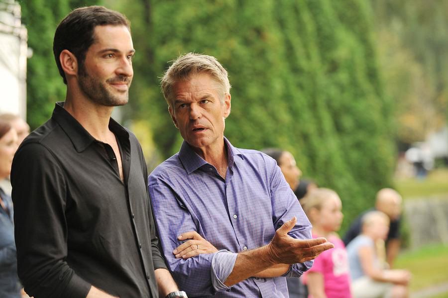 Fotoğraf Tom Ellis, Harry Hamlin