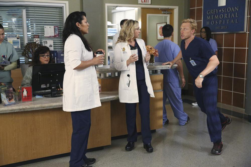 Grey's Anatomy : Fotoğraf Sara Ramirez, Jessica Capshaw, Kevin McKidd
