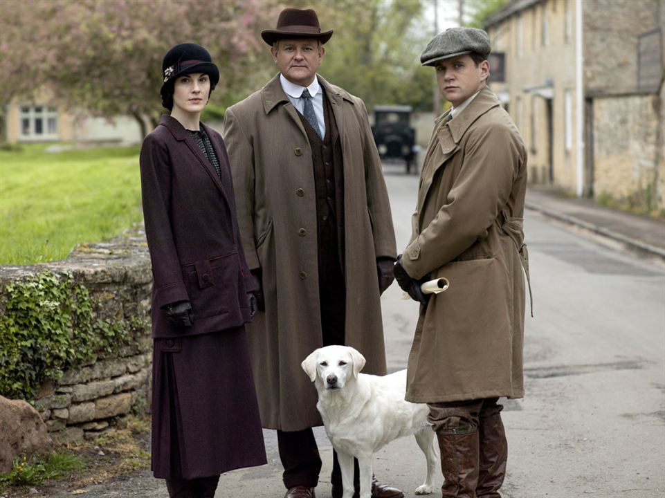 Fotoğraf Allen Leech, Michelle Dockery, Hugh Bonneville