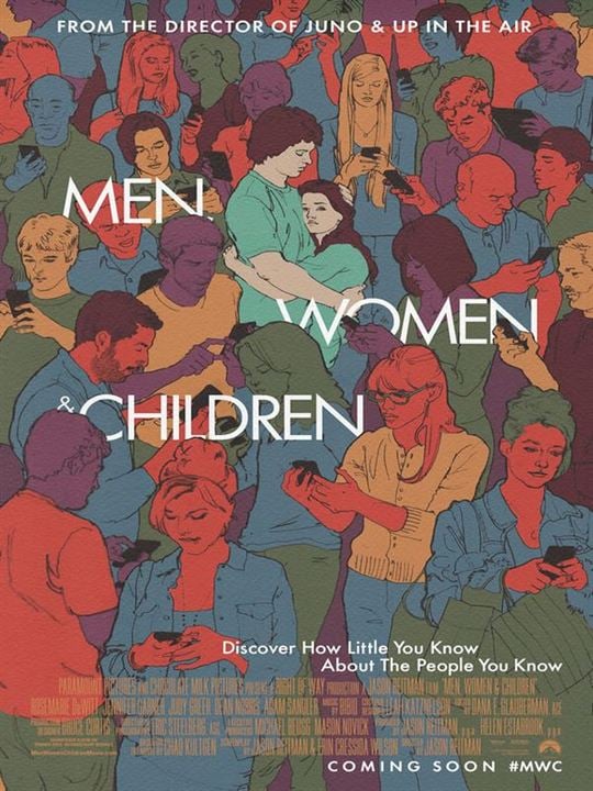 Men, Women & Children : Afiş