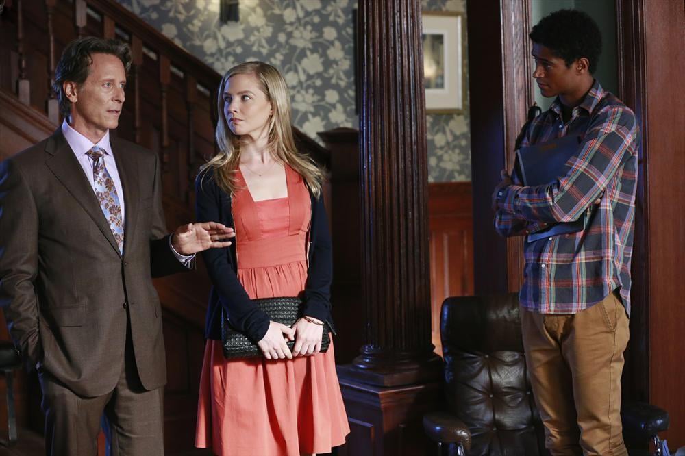 How To Get Away With Murder : Fotoğraf Laura Coover, Alfred Enoch, Steven Weber