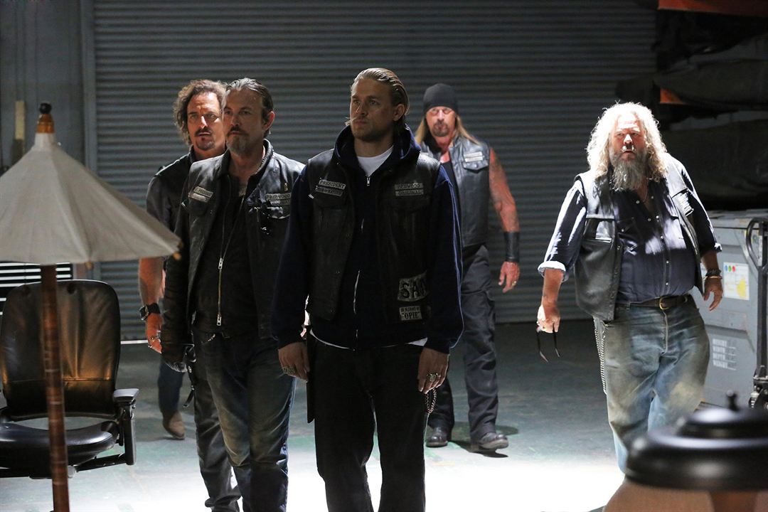 Sons of Anarchy : Fotoğraf Mark Boone Junior, Rusty Coones, Charlie Hunnam, Kim Coates, Tommy Flanagan