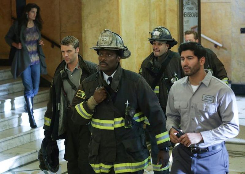 Chicago Fire : Fotoğraf Joe Minoso, Eamonn Walker, Jesse Spencer