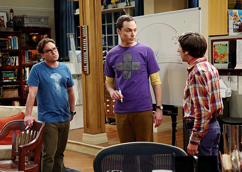 The Big Bang Theory : Fotoğraf Jim Parsons, Johnny Galecki