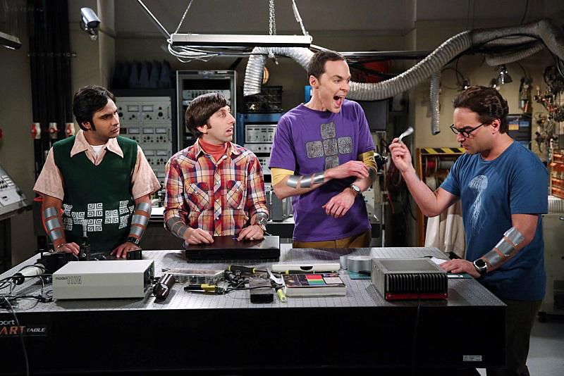 The Big Bang Theory : Fotoğraf Simon Helberg, Jim Parsons, Kunal Nayyar, Johnny Galecki