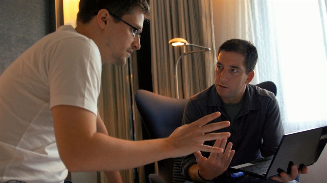 Citizenfour : Fotoğraf Glenn Greenwald, Edward Snowden