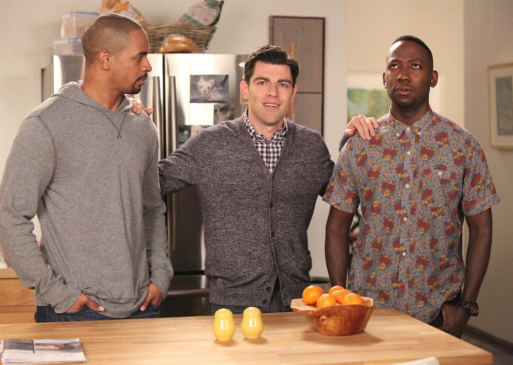 New Girl : Fotoğraf Max Greenfield, Lamorne Morris, Damon Wayans Jr.